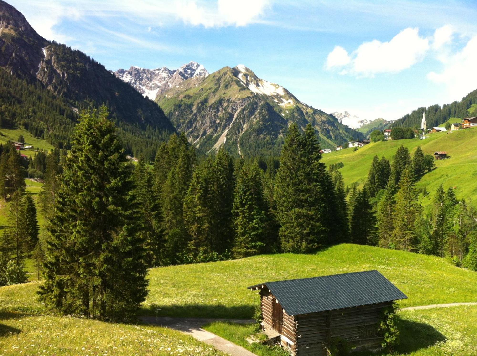 Hotel Gaestehaus Wildbach Mittelberg Esterno foto